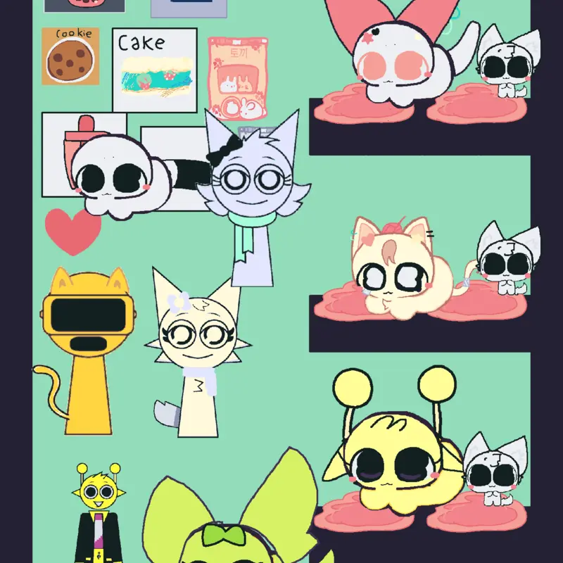loaf cute kawaii food loafcat by @Marissa_sakurani_95820