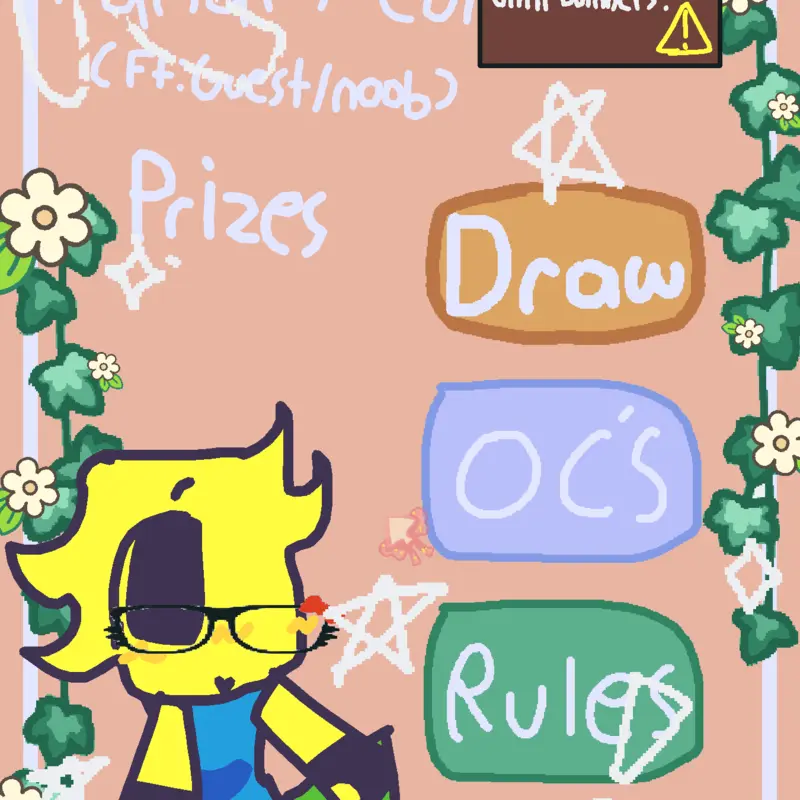 fanart contest 🌸 by @xXnoobfanXx