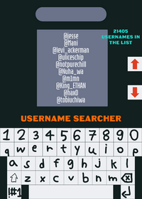 Usernames Searcher