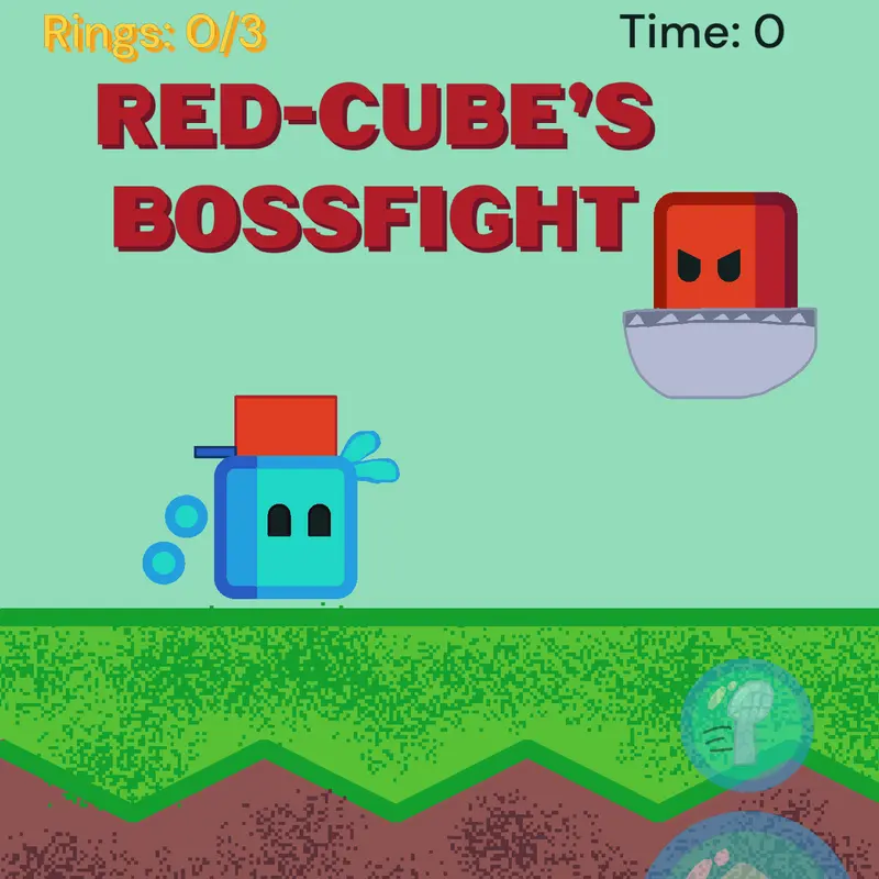 Red Cube’s Bossfight | HACKED MODE | by @MatthewNguyen