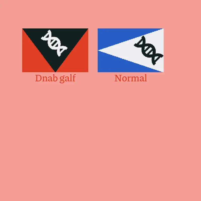 My dnab galf and normal flag by @hel98