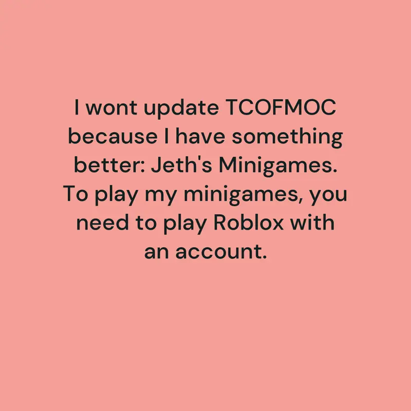 Game by @TCOFMOC_Studios