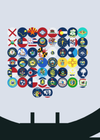 All 50 USA States Marble race
