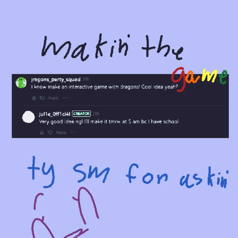 Thx btw by @jul1e_0ff1ci4l