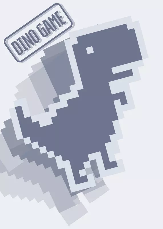 Dino game by @Oppixel07
