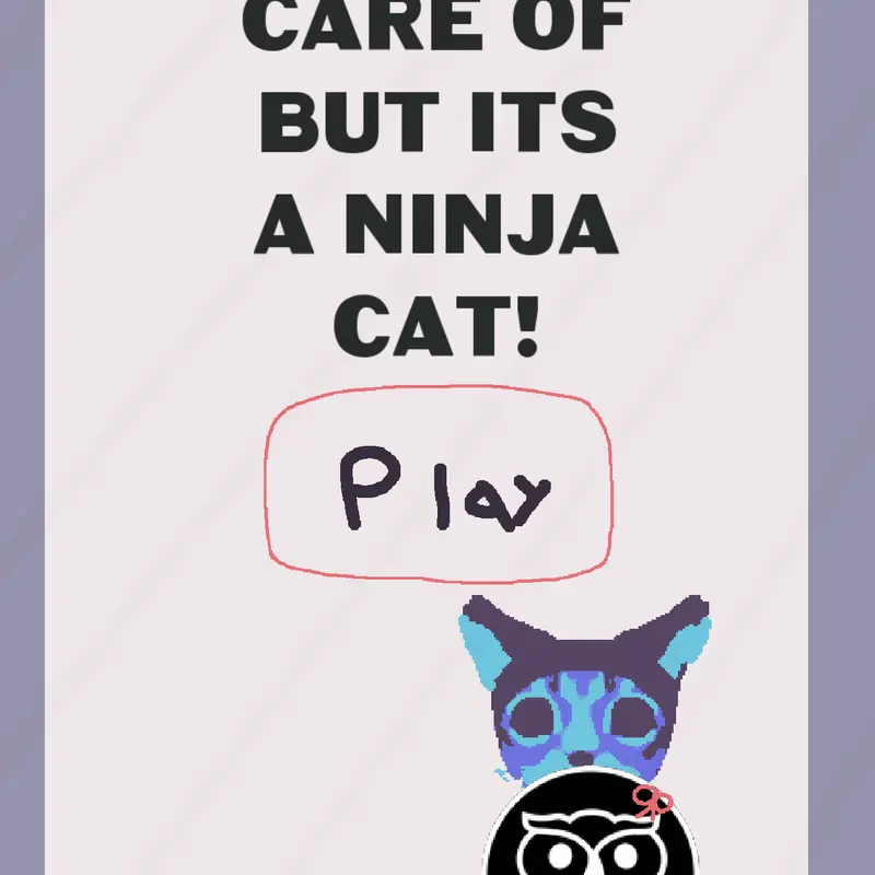 take care of oc but a cat : D! by @-ninya-