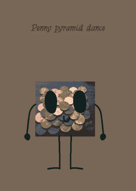 Penny pyramid by @The_Penny_Pyramid