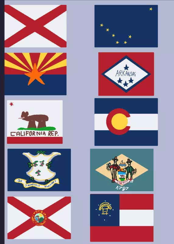 USA States Flag Band by @Vaduz