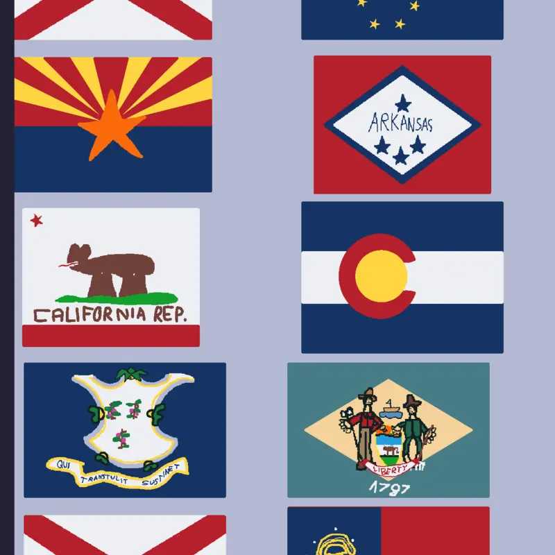 USA States Flag Band by @Vaduz
