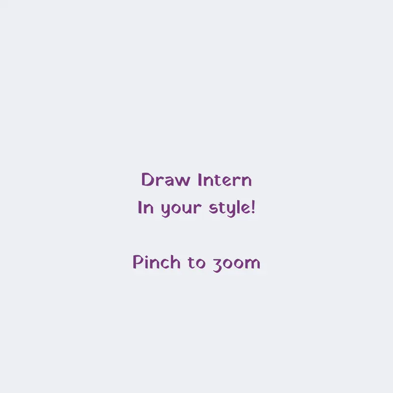 Drawing intern in your style! by @Fzm_