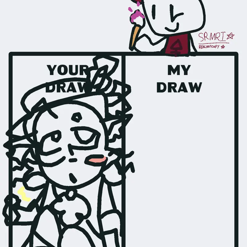 Eh, idk :b (this is my oc 😌✌-) by @ZizuTheStupidGuy