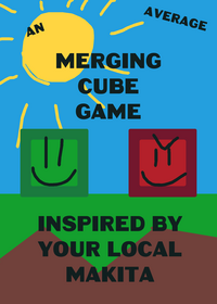 An Average Merging Cube Game!