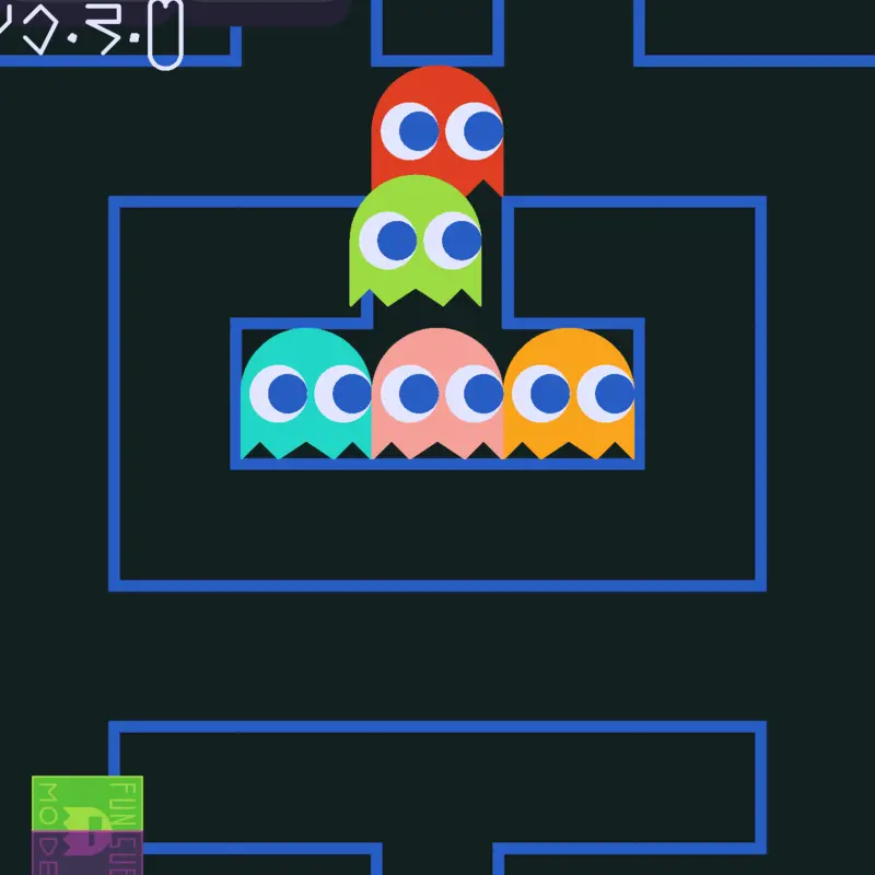 Pac-Man 256 glitch by @Packyboy