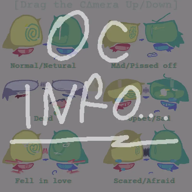 WIP OC Info. deck! by @-_-NURU-X3-_-