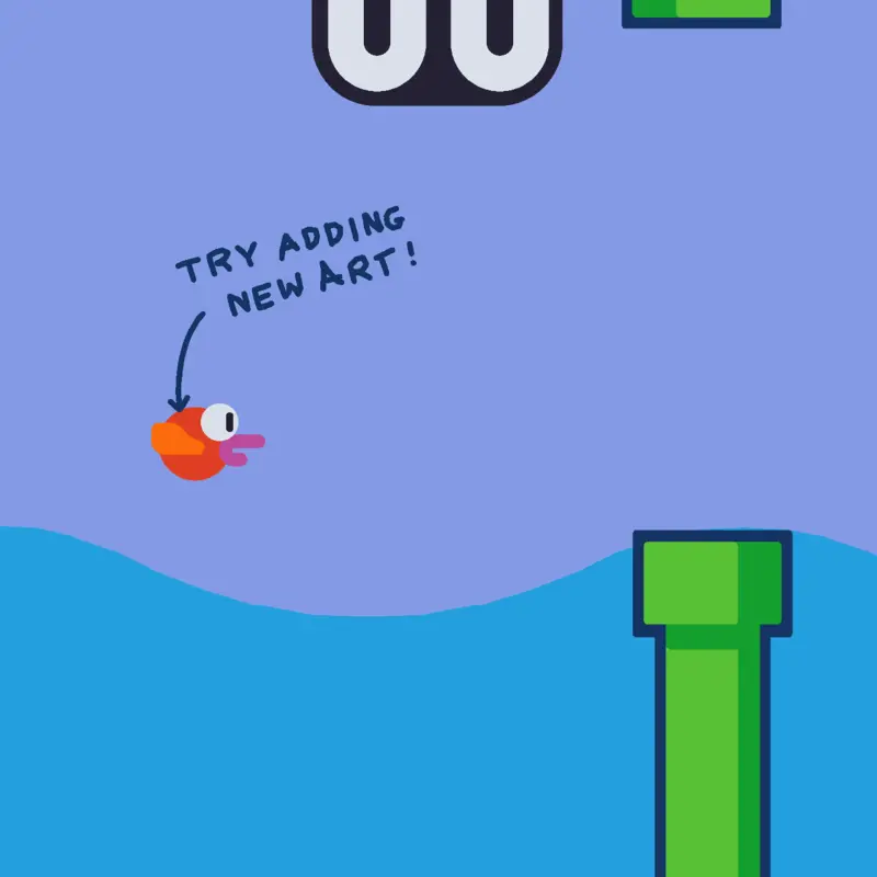Flappy bird trolling edition by @Kidbehindaphone