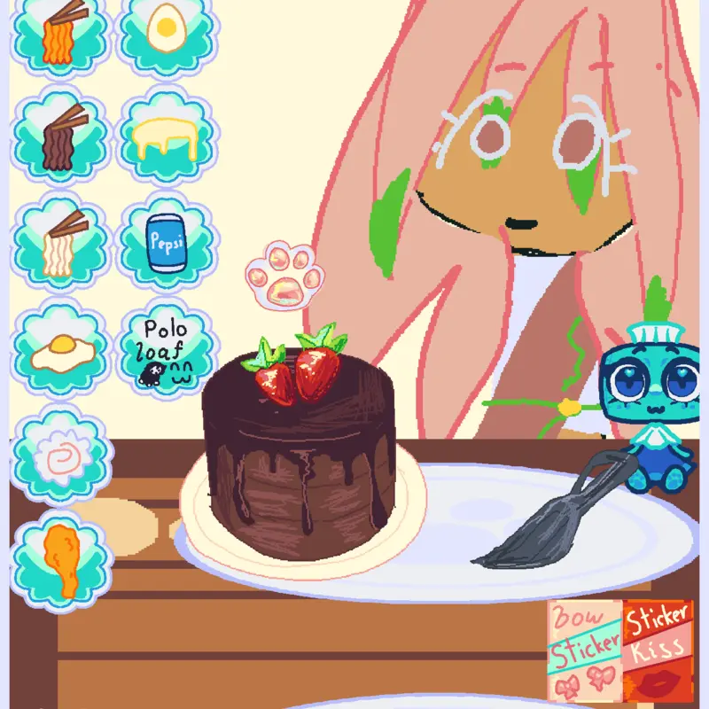 Rambutan cookie! (WIP) by @ANGEL_CHIFFON