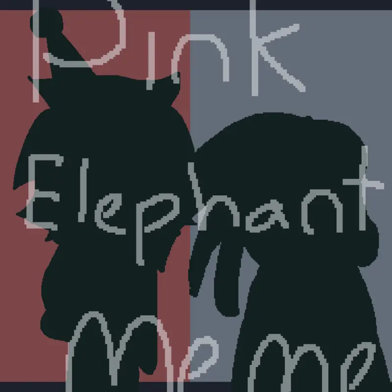 Pink elphants by @farastro