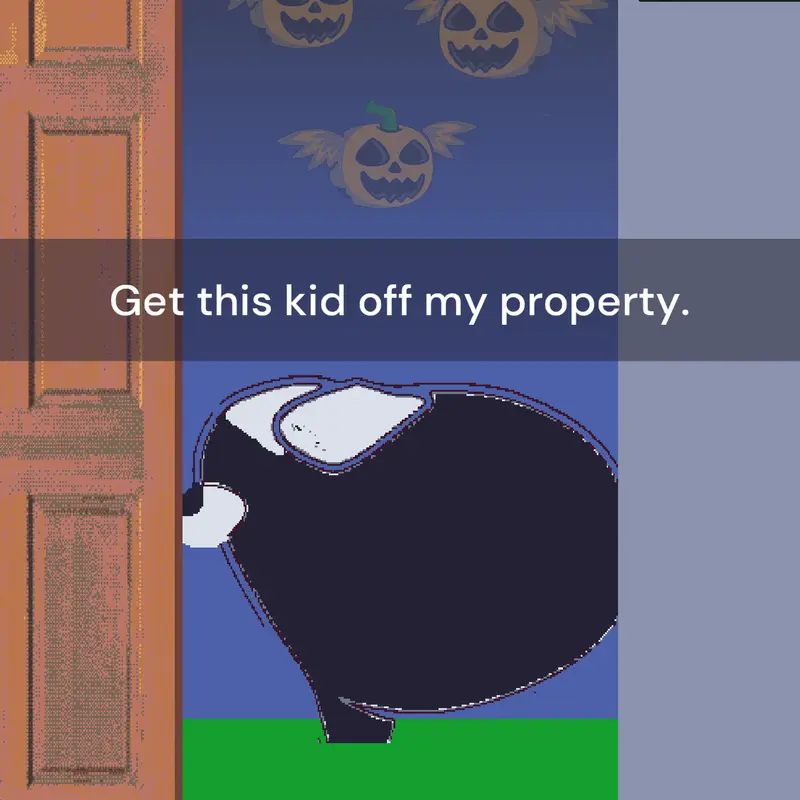 Get this kid off my property 😡 by @LegacyDuding