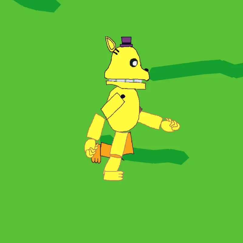 fastfredbear by @SkullBear1official