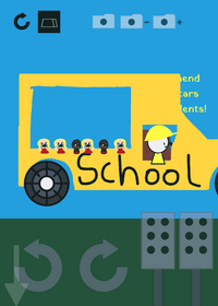 Drive a school bus simulator