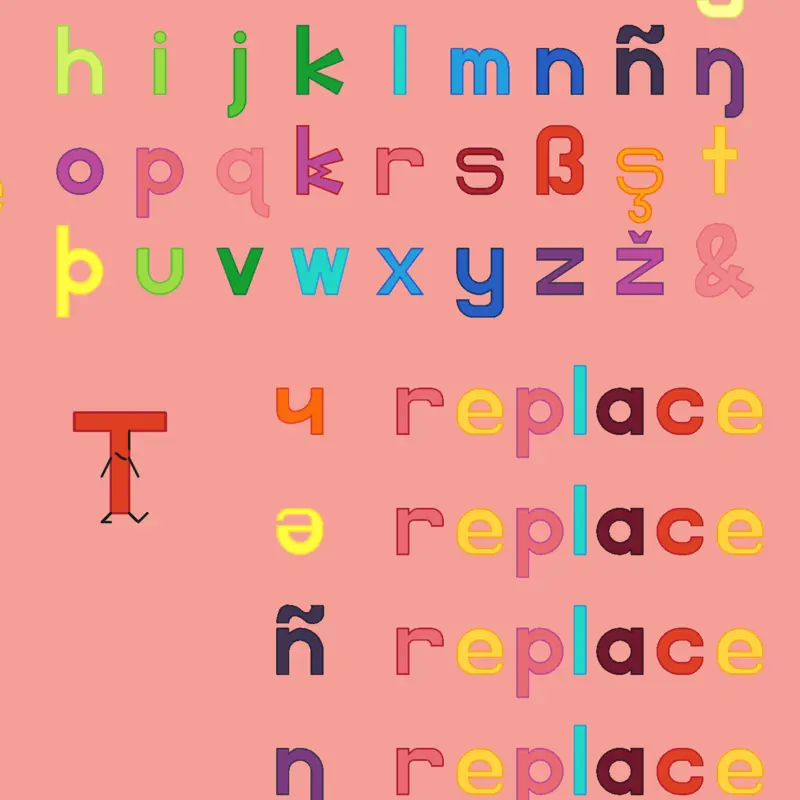 RobWord's New Alphabet by @PhtDng