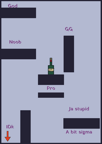 A Bad bottle Game -_-
