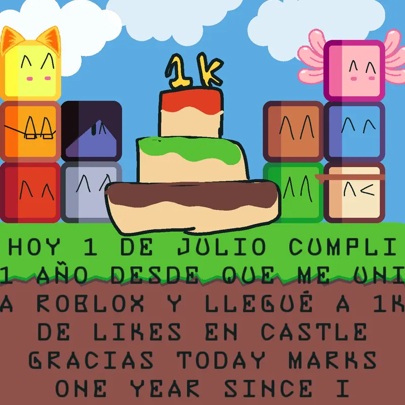 Gracias por los 1k de likes :D 🥳🥳 by @iansaidgod