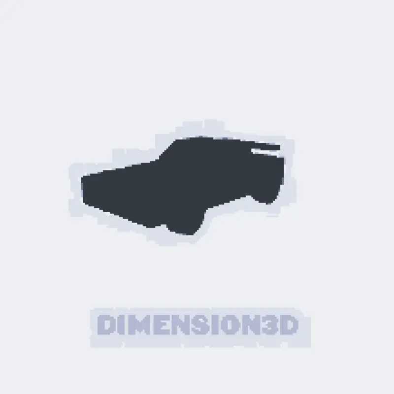 Dimension3D Car by @LuziO