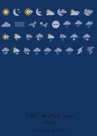 twc weather icons band
