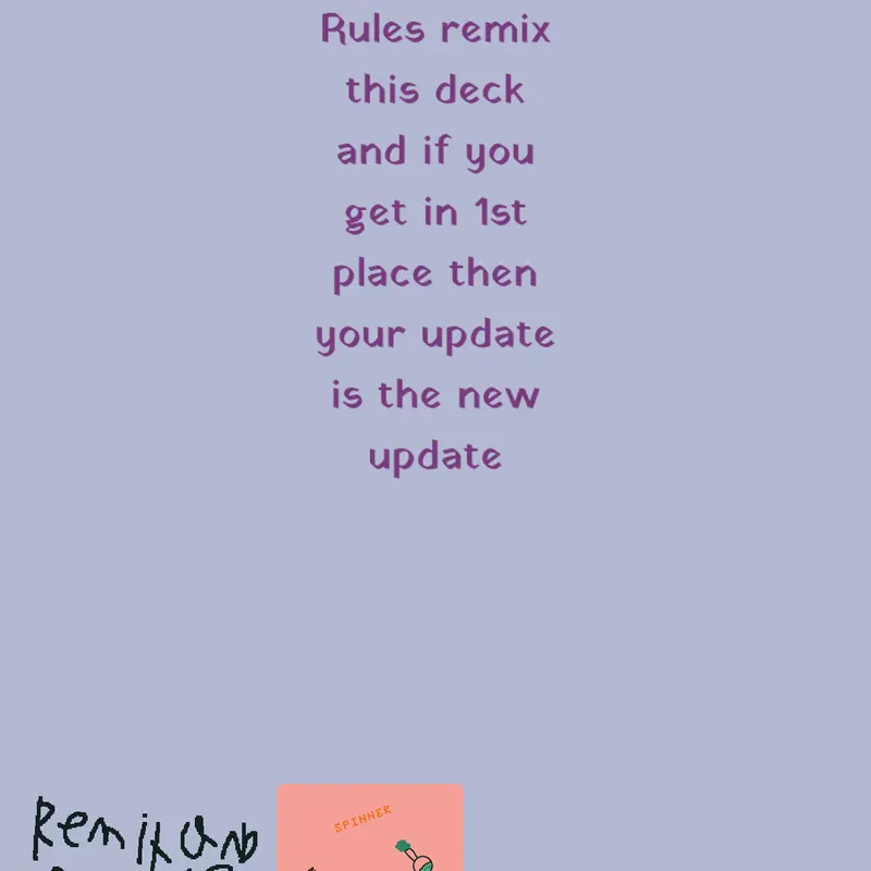 Game by @lobstertomster
