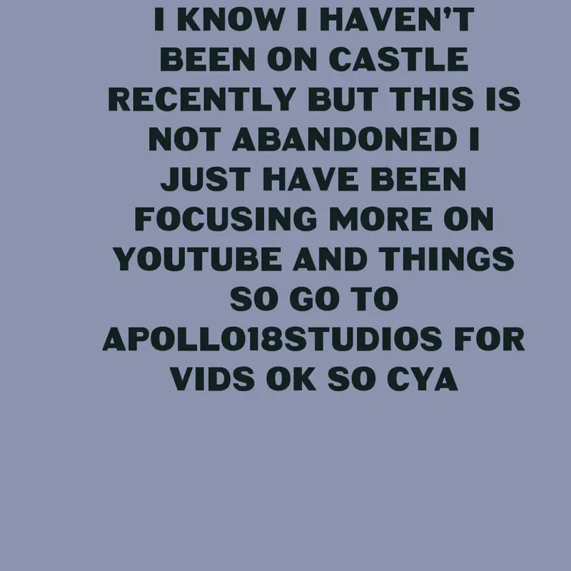 I have not quit I’m just on YouTube by @bakerguy