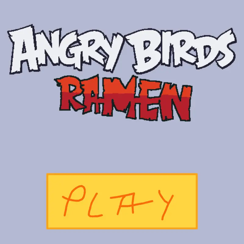 Angry Birds Ramen by @Hexa-And-Klato-