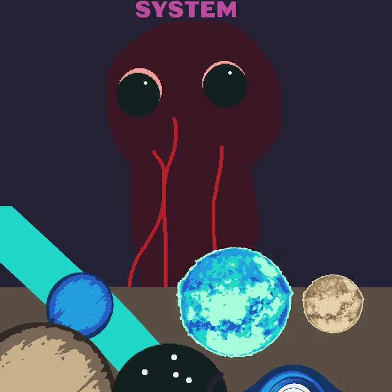 Solar system by @Bridgewormr