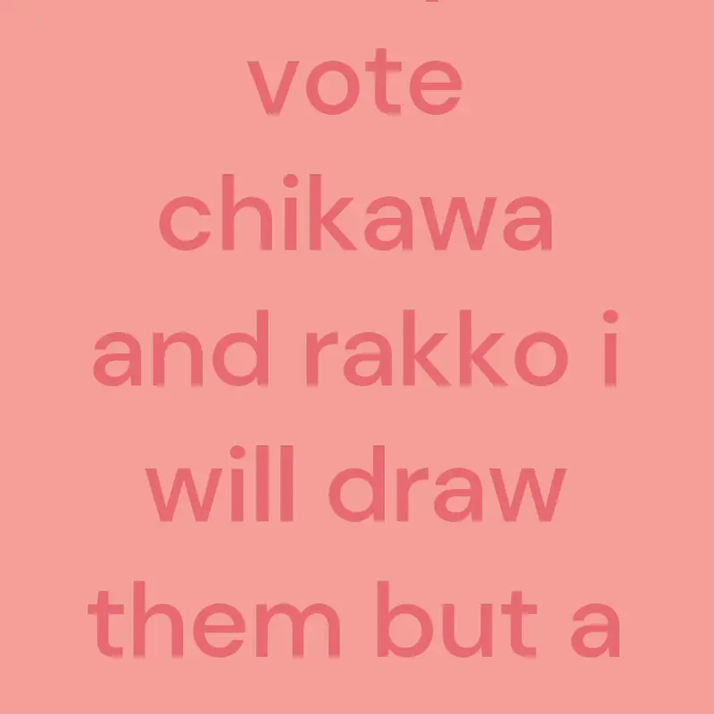 Your vote is granted by @-_-Chikawa_lovesRakko-_-