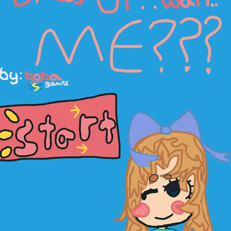 Dress up-! Wait.. ME???? by @cookie_kitty_4_life
