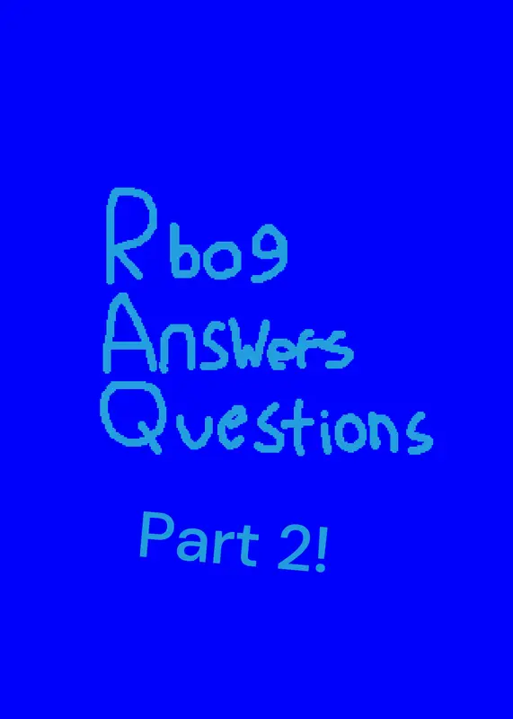 Rbog Answers Questions by @RbogAndCloudy
