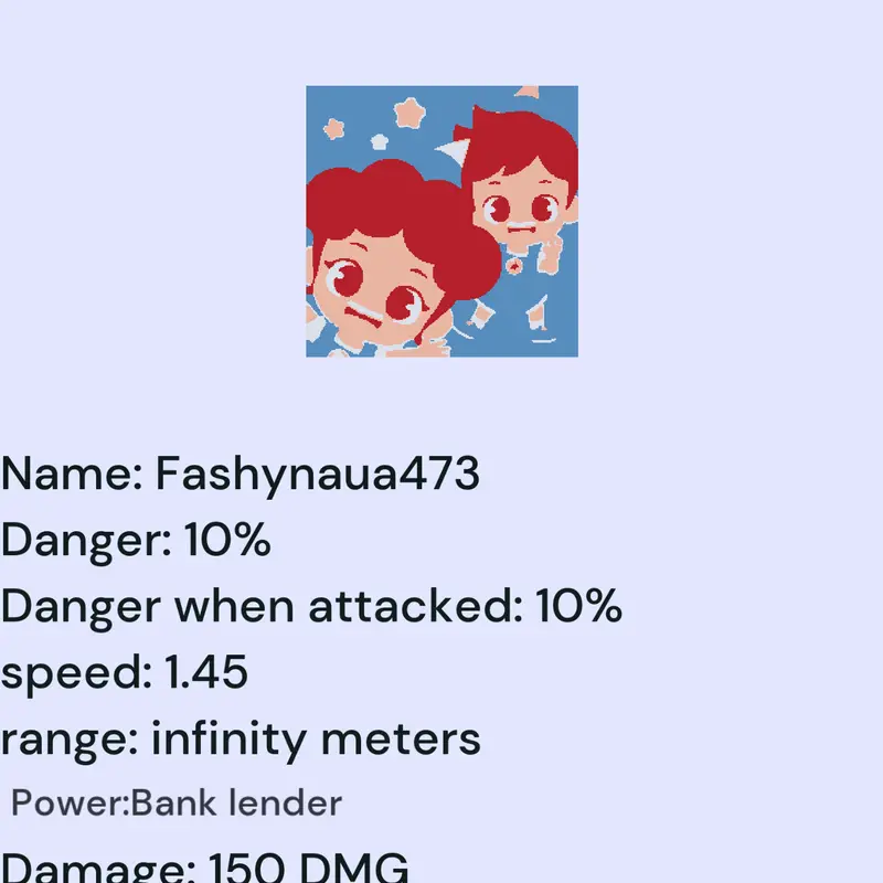 Game by @Fashynaua473