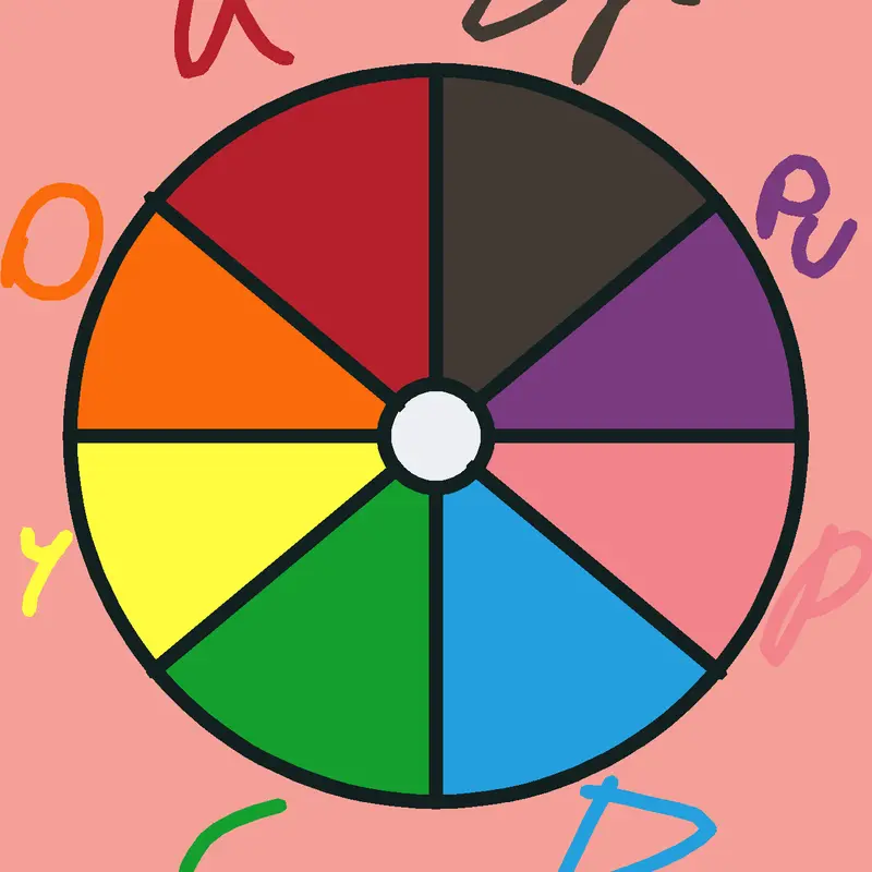 OC Color Wheel! by @Spooky_TalkativeYT
