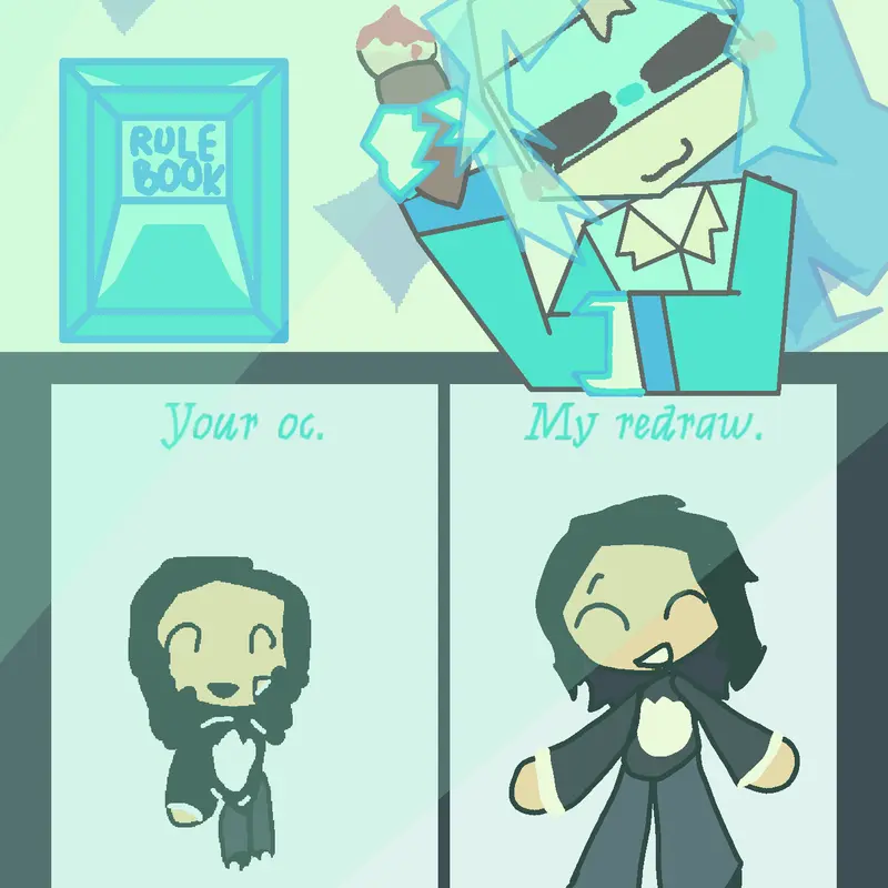 Redrawing your ocs by @Woong21912_BANANAZONED