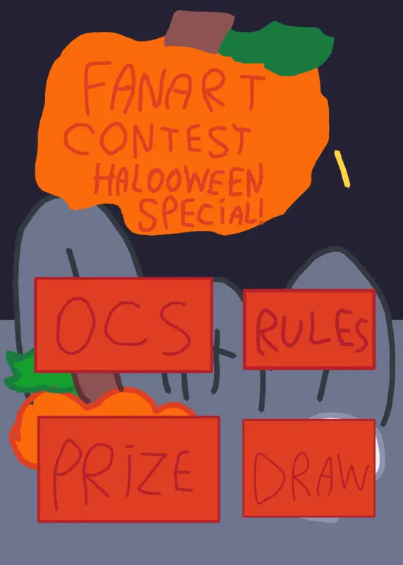 🦇 Fanart contest Halloween special! 🎃 by @Blot_fanatik