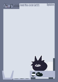 Feed Miss circle Cat!