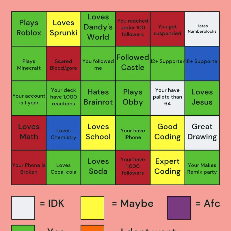 Game by @dandy_colors_1234