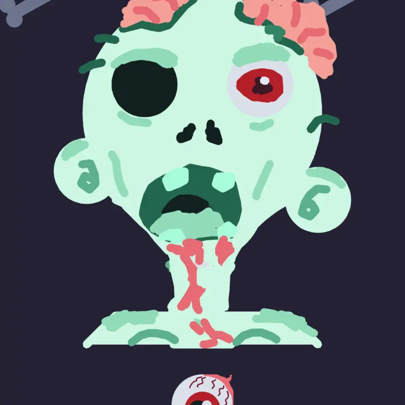 Sling the Eye on the Zombie by @itmegeraldine