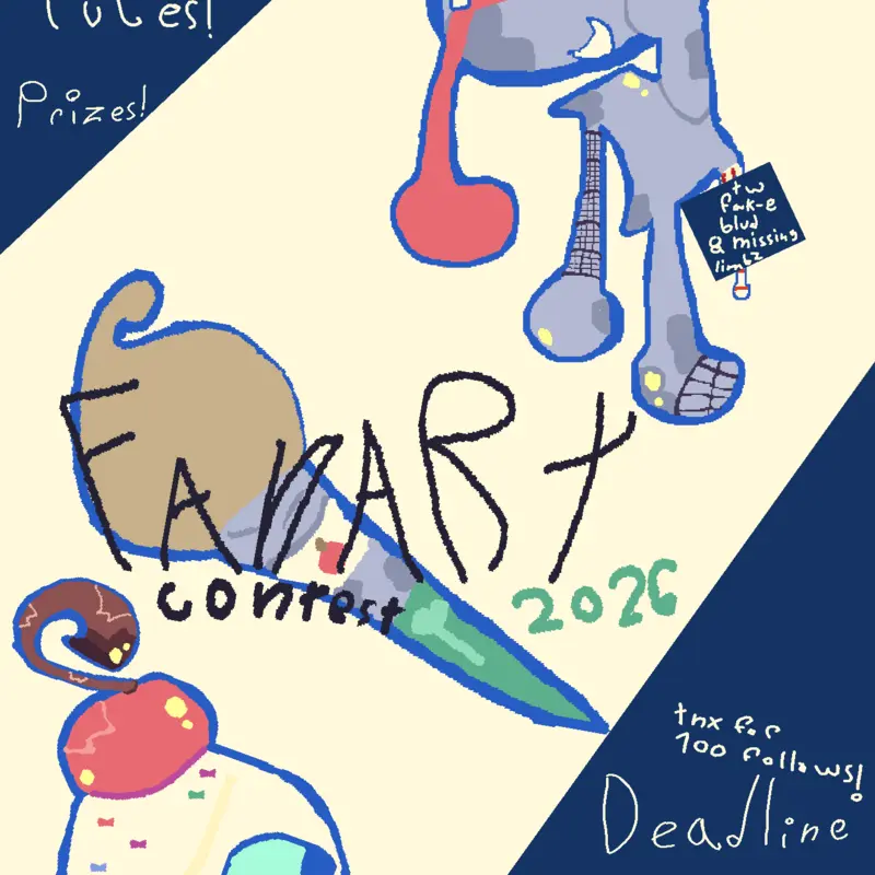 Fanart contest 2026 by @itsbubblesss
