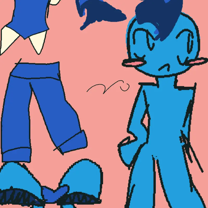 A bfdi dress up by @sof_onlycastle2