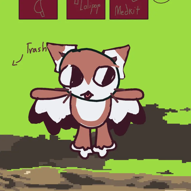Meowl ragdoll by @caliXP