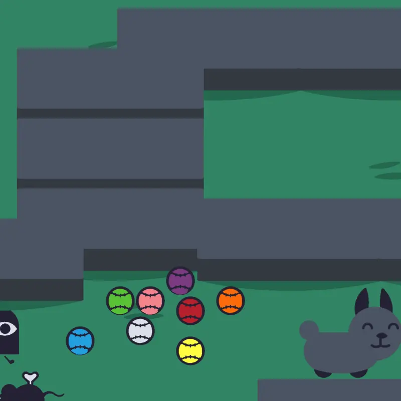 Ball race by @Pumpkindude