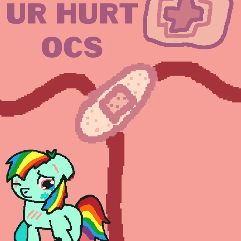 Rainbow dash got damaged by flying fast by @RainbowDash_123