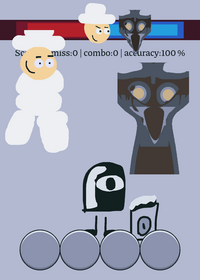 Fnf's silver AND bambi