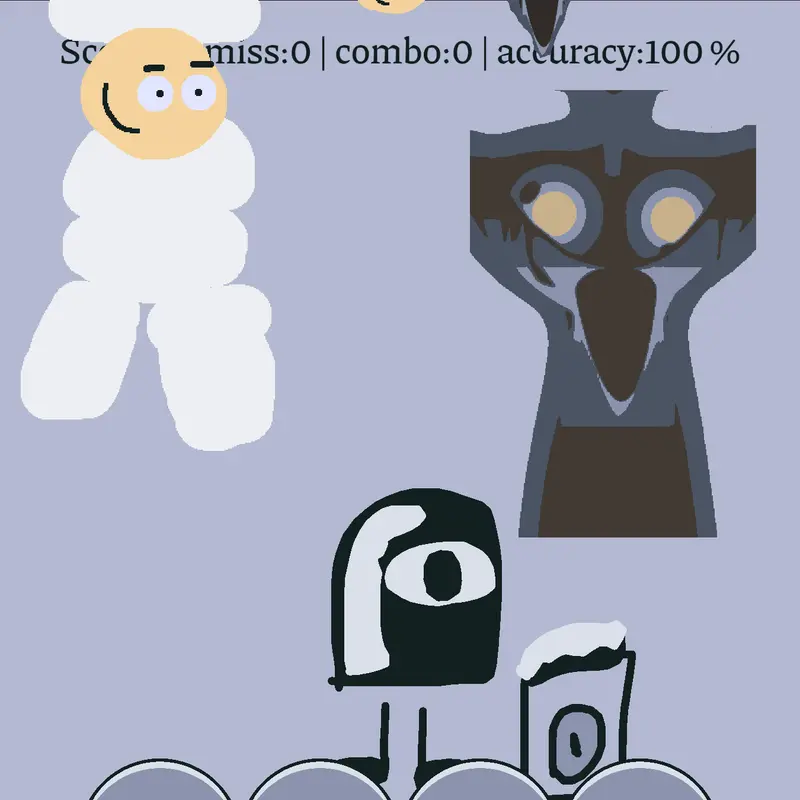 Fnf's silver AND bambi by @mtmtony